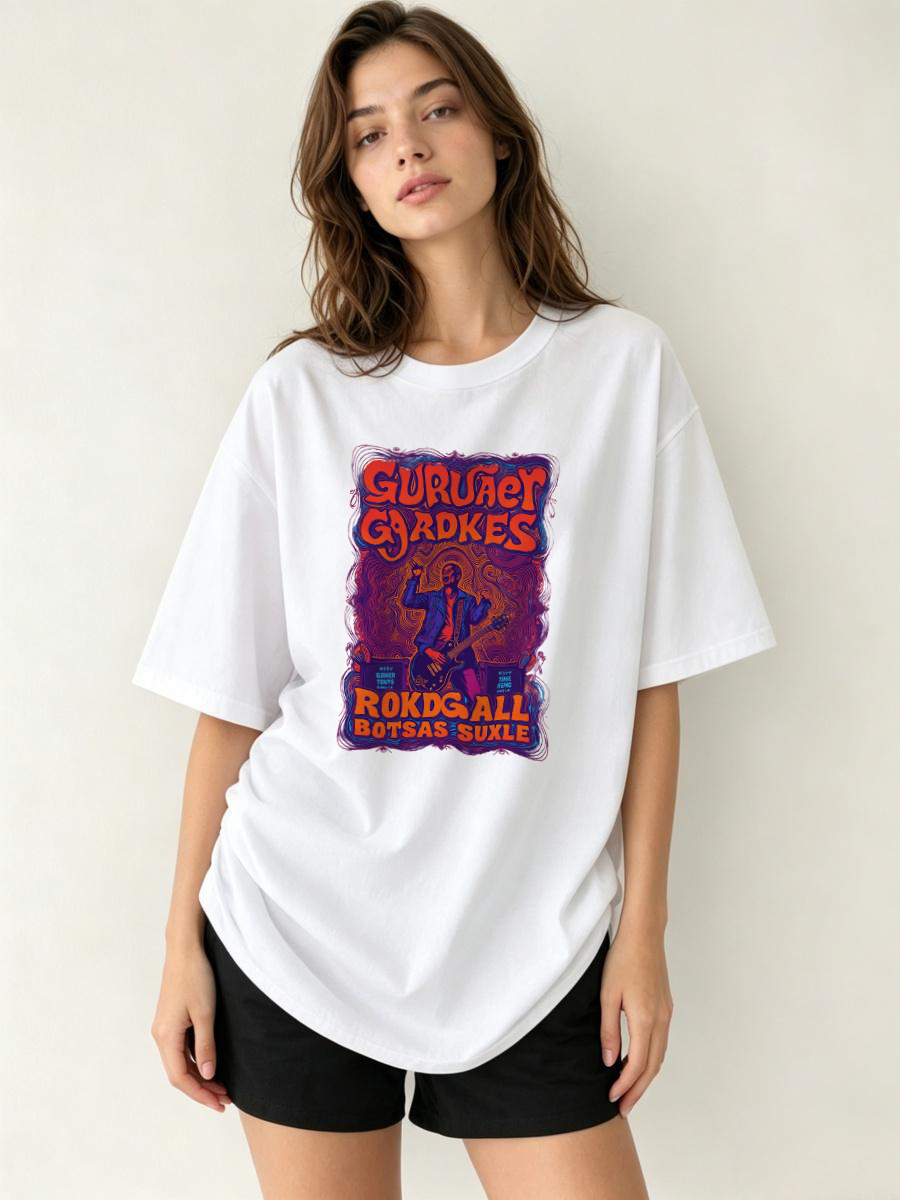 Korean Women Lifestyle - Tシャツ 夏用 軽量 通気性 ベーシック ソフト
