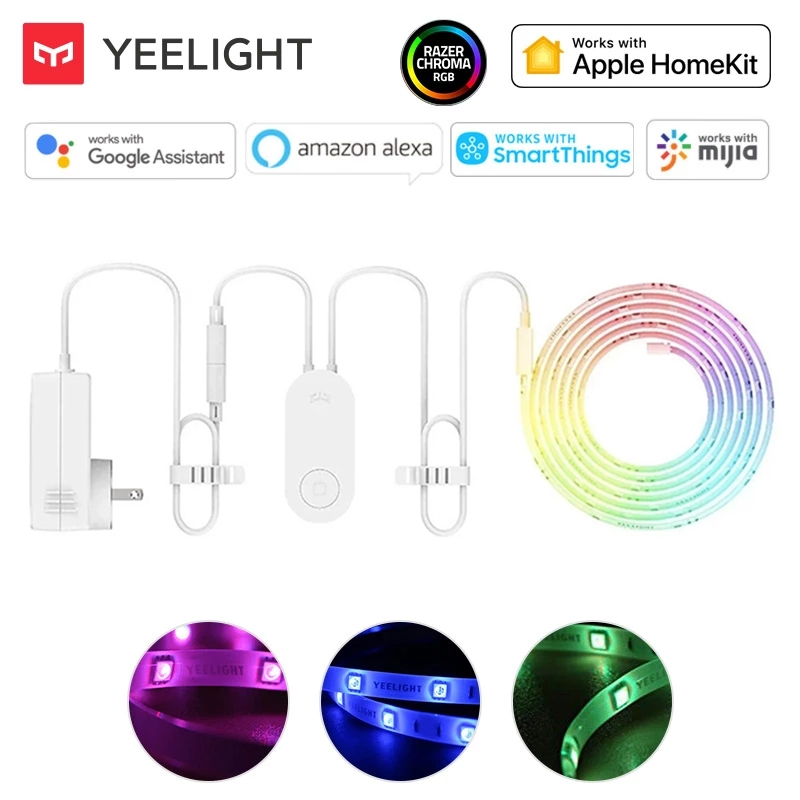 Yeelight Light Lightstrip - グローバル版 Yeelight Aurora スマートライトストリップ 1S RGB
