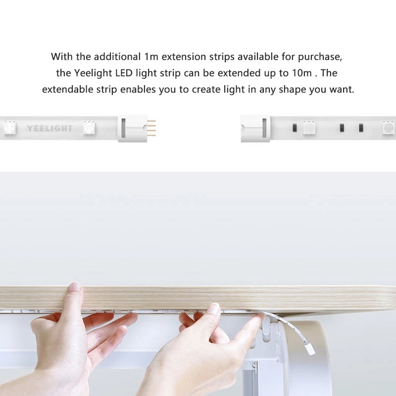 Yeelight Aurora スマート 2 メートルライト - Yeelight Light Lightstrip のレビューと価格