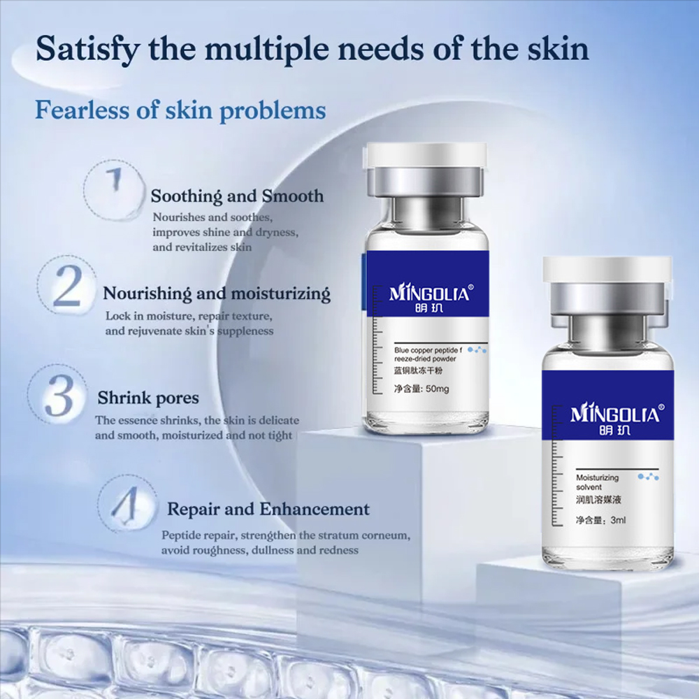ブルーカッパーペプチド凍結乾燥粉末 - 敏感肌修復＆保湿 - - Essence Serum Toner のレビューと価格