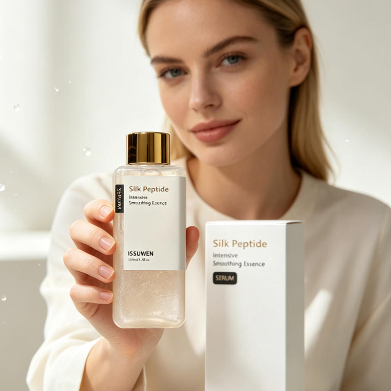 シルクペプチド集中スムージングエッセンス保湿栄養セラム小じわ - Essence Serum Toner のレビューと価格