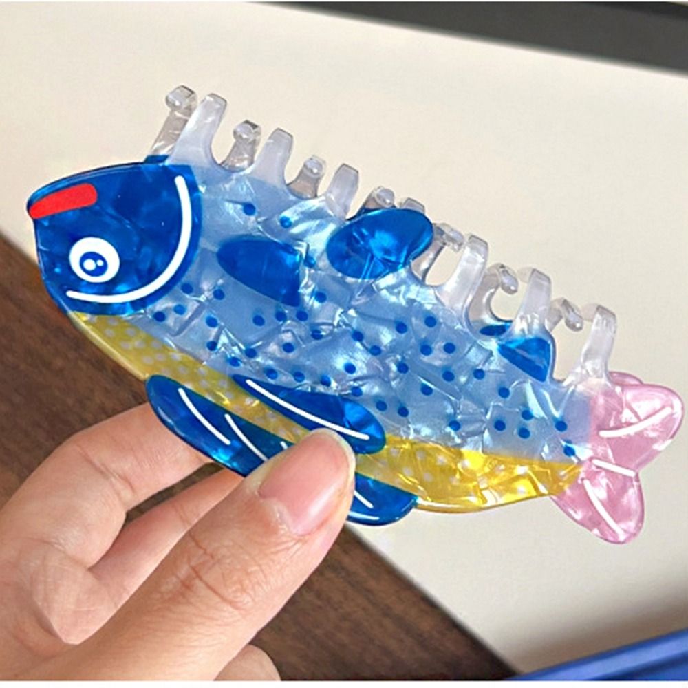 ヘアピン 海の動物 ヘアクリップ 金魚 PVC 海洋生物 魚 - Korean Women Lifestyle のレビューと価格