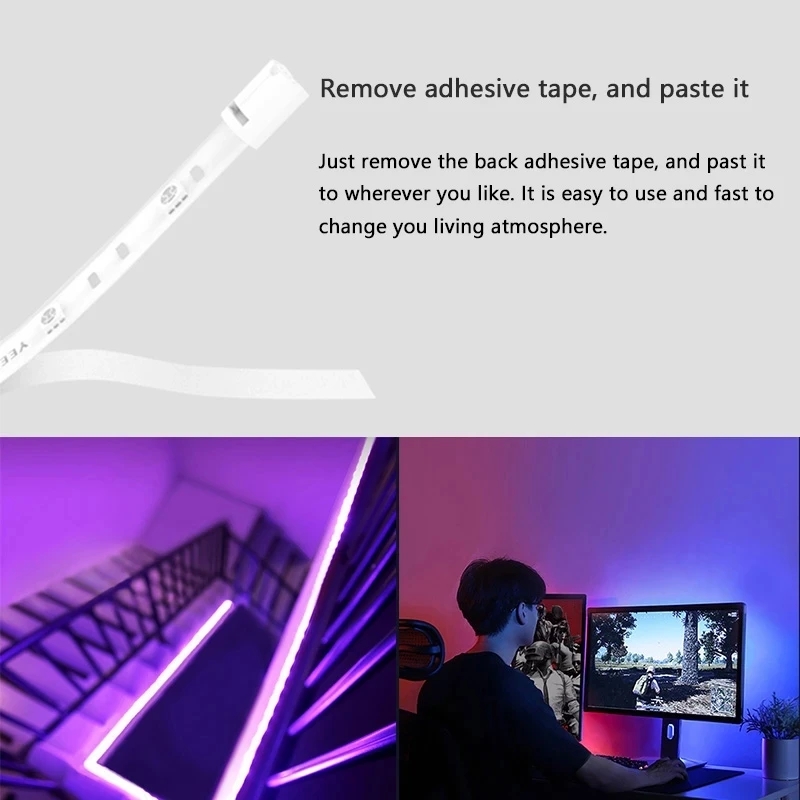 グローバル版 Yeelight LEDスマートストリップ 1 - Yeelight Light Lightstrip のレビューと価格